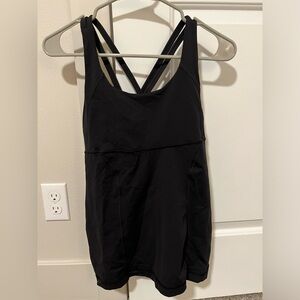 SOLD 🍋Lululemon Black Size 8 Strappy Tank